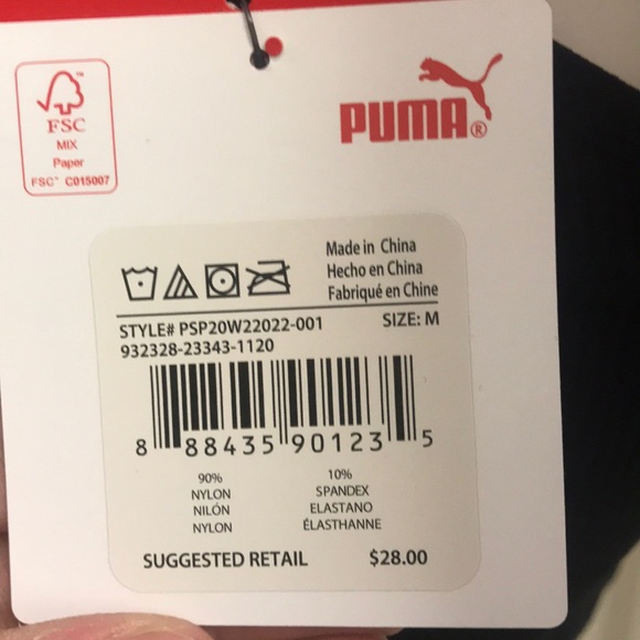 Puma Athletic/Athleisure Sports Bra, NWT! - Picture 6 of 6